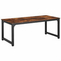 table-a-manger-industrielle-rectangulaire-pour-6-a-8-personnes-marron-rustique-fkbrt10143bf